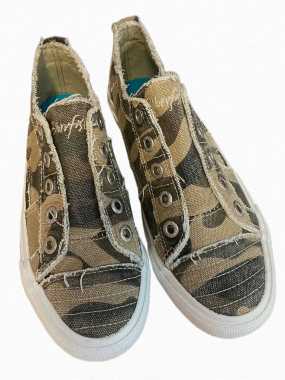 Women's Blowfish Malibu Play Camouflage Sneakers Shoes Size 8